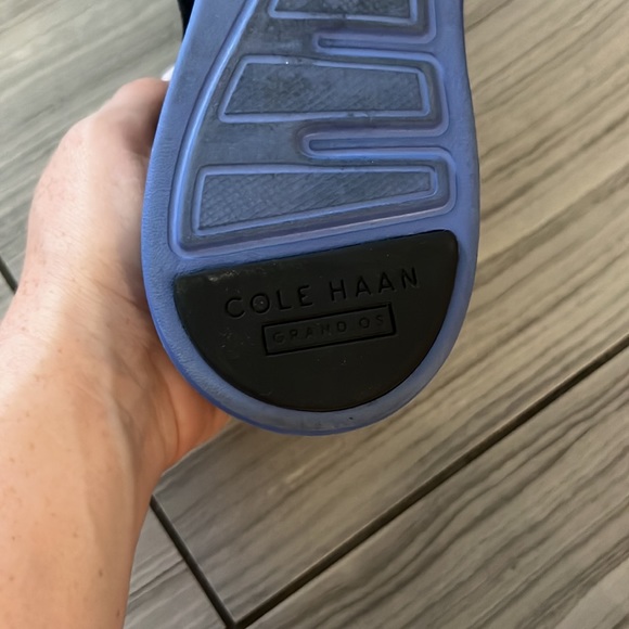 Navy suede Cole Haan Grand OS - Picture 3 of 5